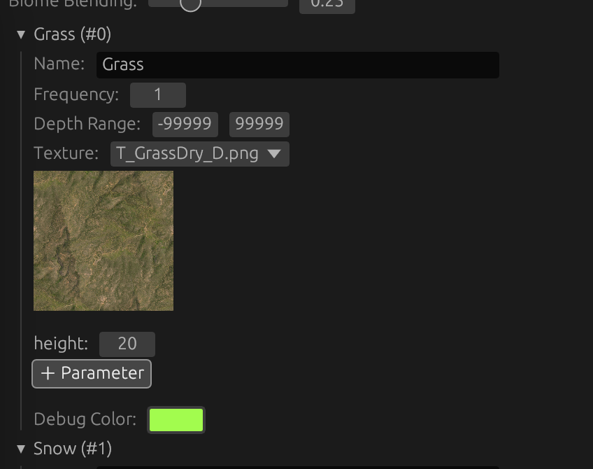 biome settings