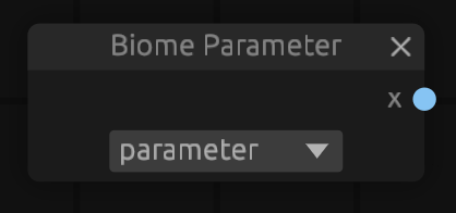 biome parameter node