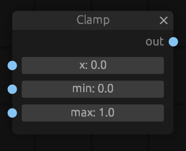 clamp node