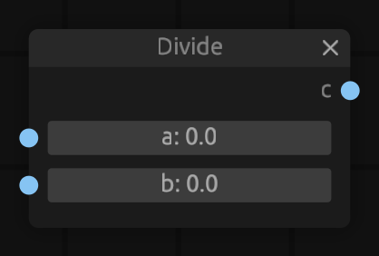 divide node