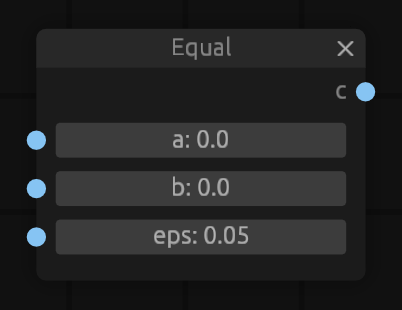 equal node