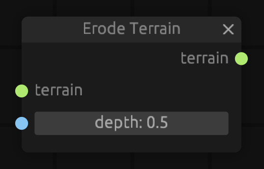 erode terrain node