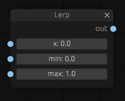 lerp node