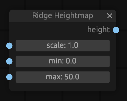 ridge heightmap node